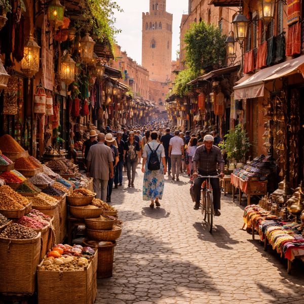 marrakech street lifestyle